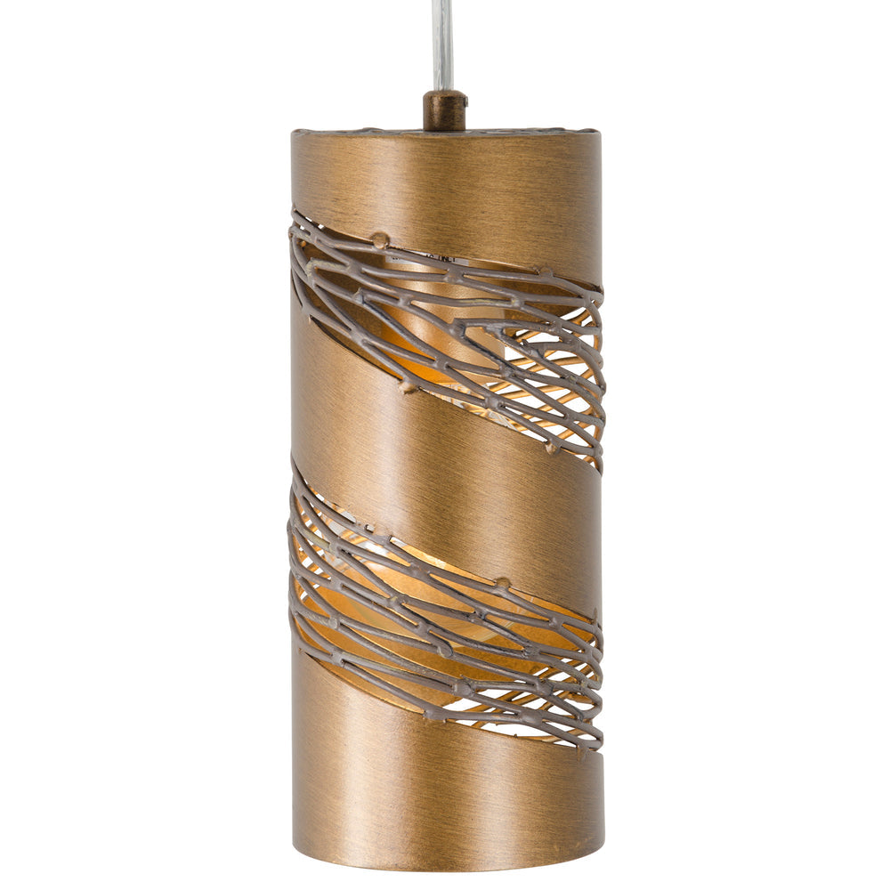 Varaluz Flow 1-Light Cylinder Mini Pendant