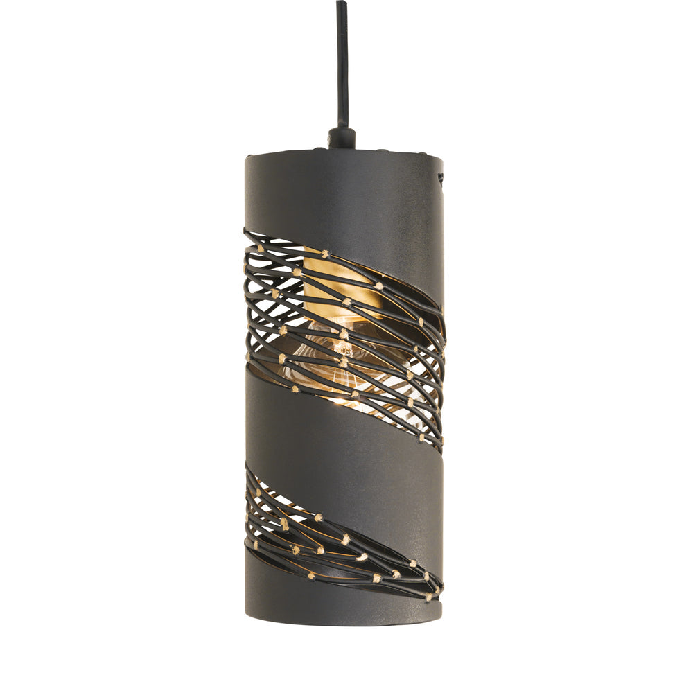 Varaluz Flow 1-Light Cylinder Mini Pendant