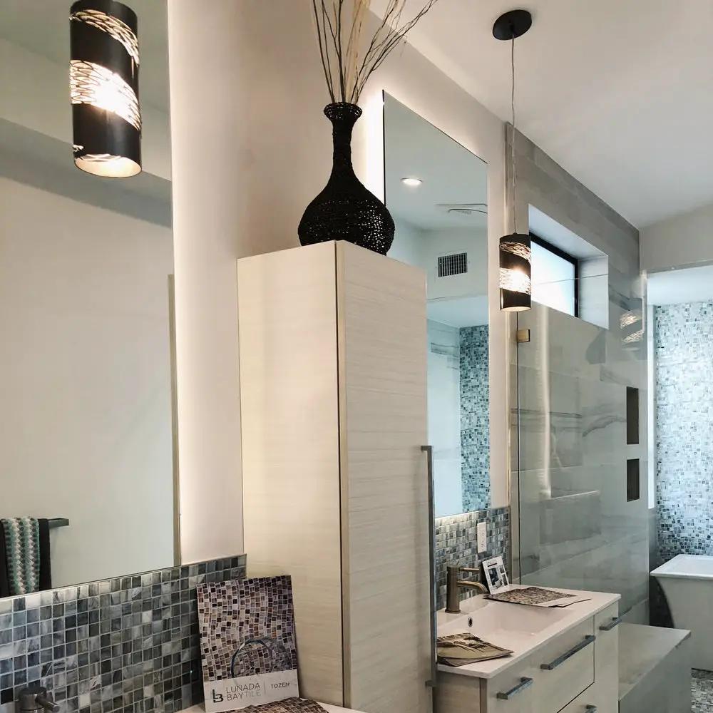 steel pendant light