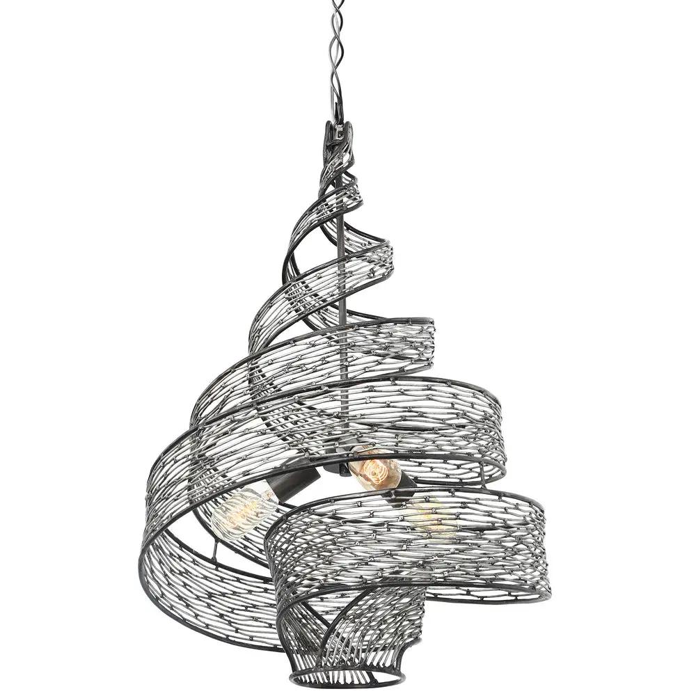Varaluz Flow 3-Light Twist Pendant by Varaluz