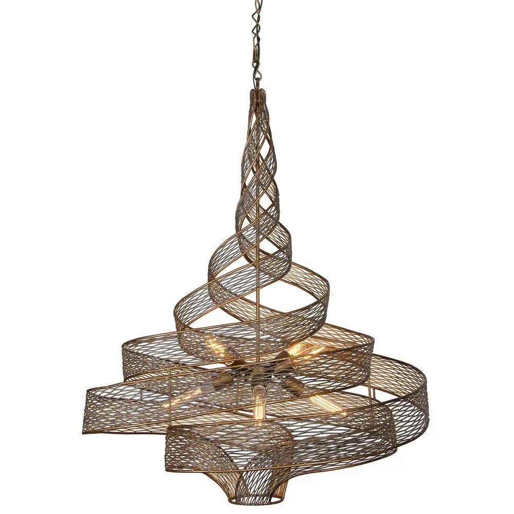 Varaluz Flow 6-Light Large Twist Pendant by Varaluz