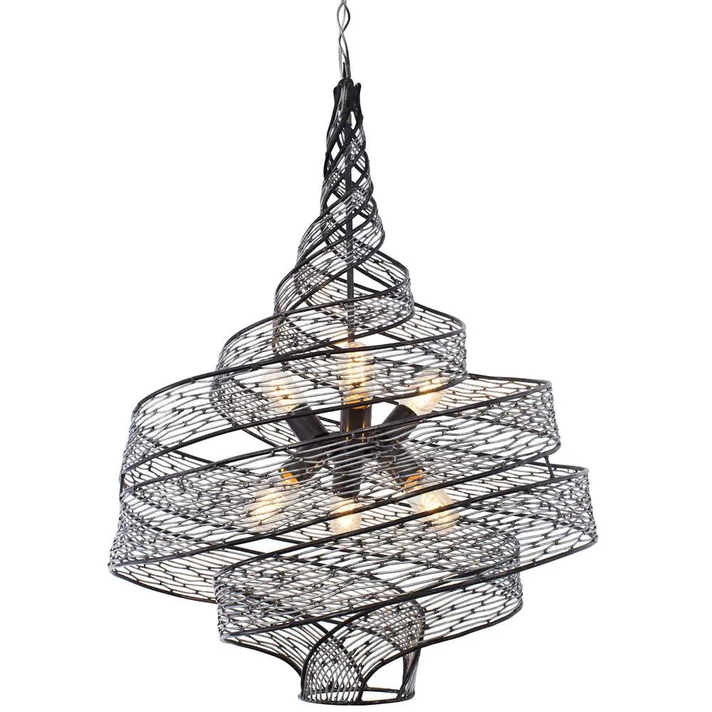 Varaluz Flow 6-Light Twist Pendant by Varaluz