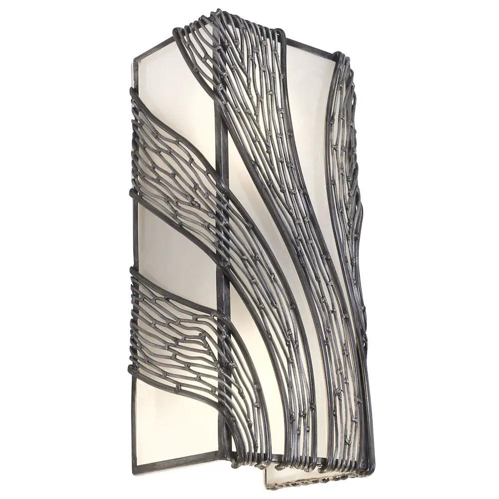 Varaluz Flow 2-Light Vertical Sconce by Varaluz