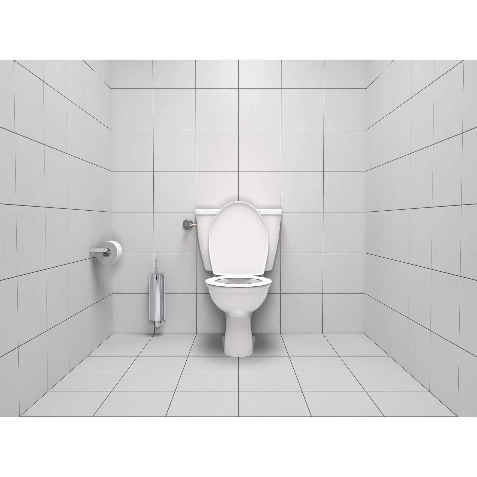 chrome toilet paper holder