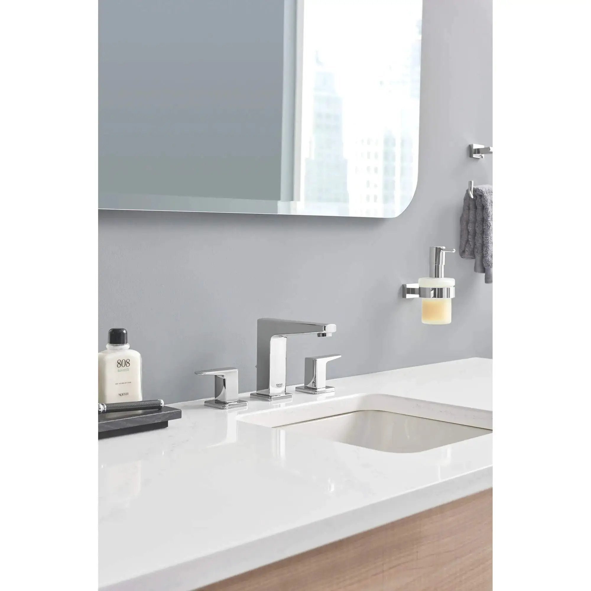 chrome soap dispenser