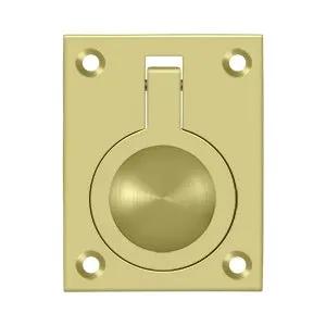 Deltana 2-1/2" x 1-7/8" Flush Ring Pull by Deltana
