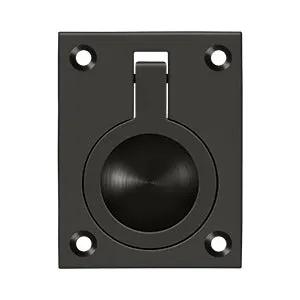 Deltana 2-1/2" x 1-7/8" Flush Ring Pull by Deltana