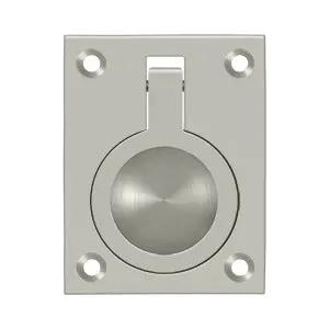 Deltana 2-1/2" x 1-7/8" Flush Ring Pull by Deltana