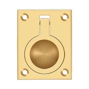 Deltana 2-1/2" x 1-7/8" Flush Ring Pull by Deltana