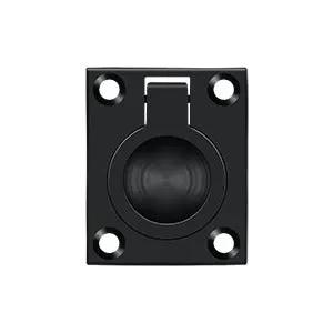 Deltana 1-3/4" x 1-3/8" Flush Ring Pull by Deltana