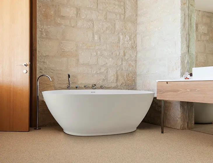 white bathtub