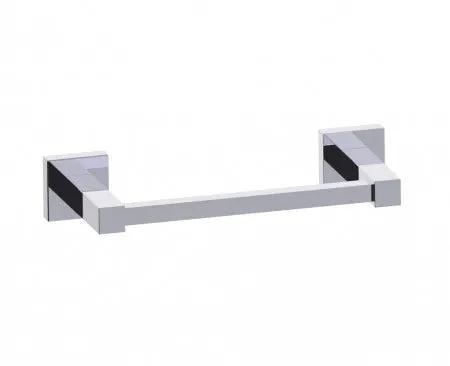 polished chrome towel bar
