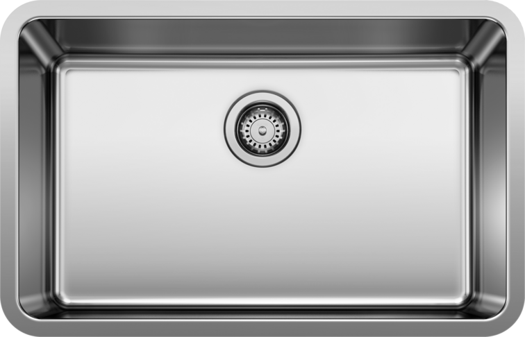 satin polish stainless steel sink