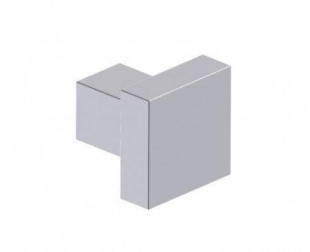 polished chrome robe hook