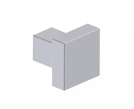 polished chrome robe hook