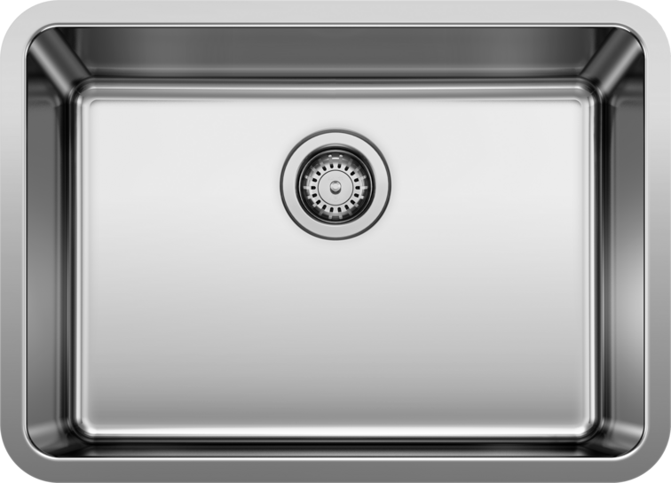 satin polish stainless steel sink