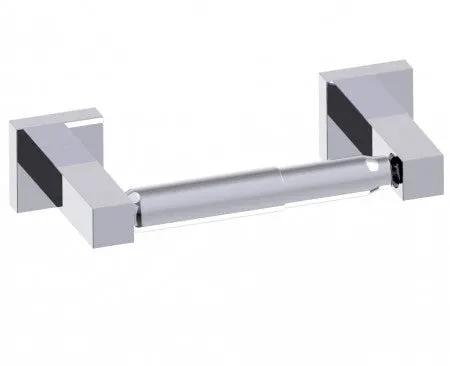 polished chrome tissue holder