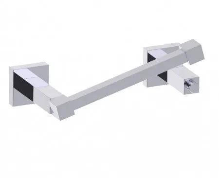 polished chrome tissue holder