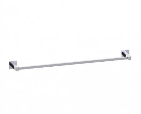 polished chrome towel bar