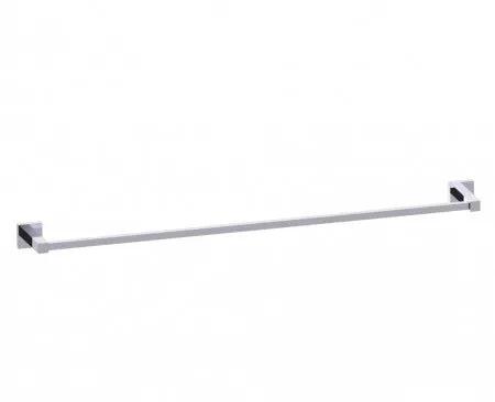 polished chrome towel bar