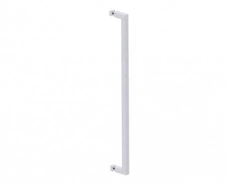 polished chrome door handle