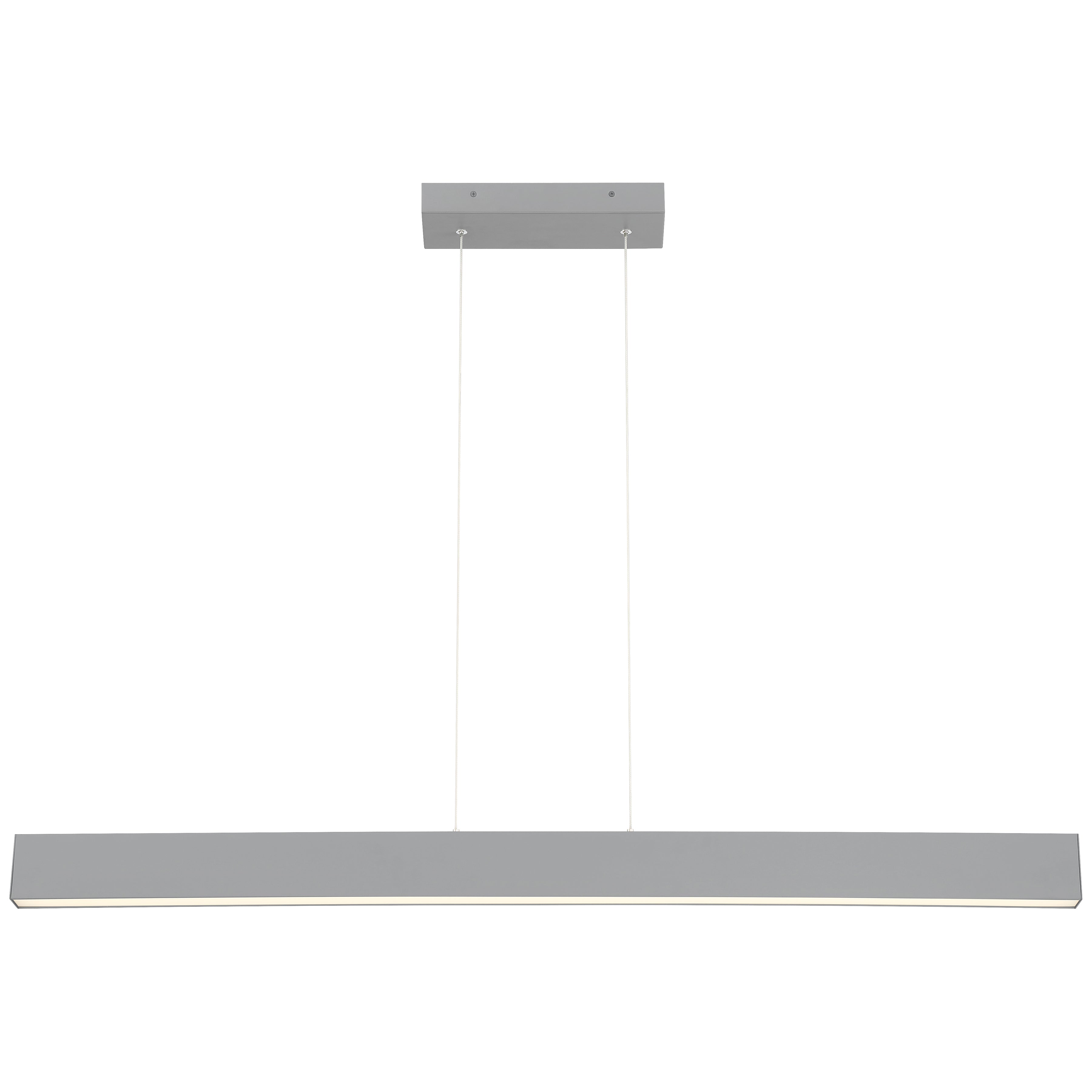 gray dual voltage led linear pendant