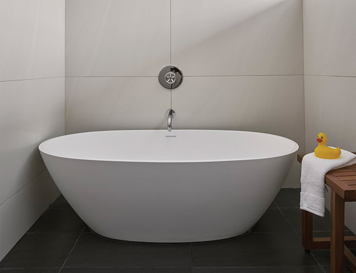 white bathtub