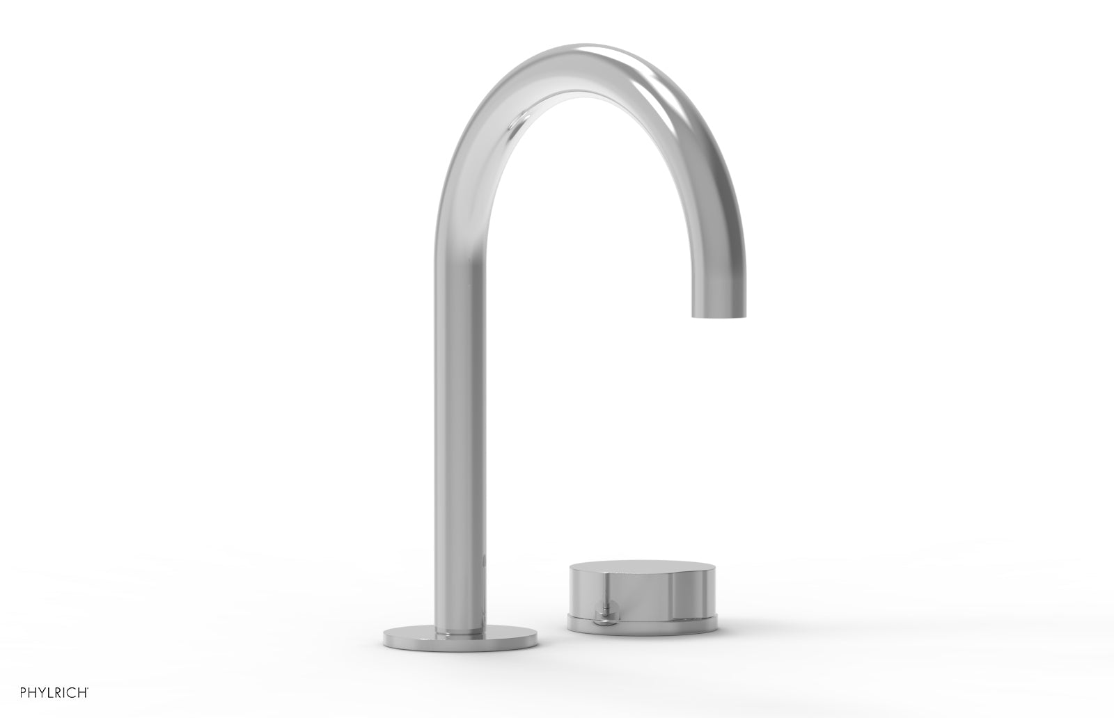 polished chrome faucet