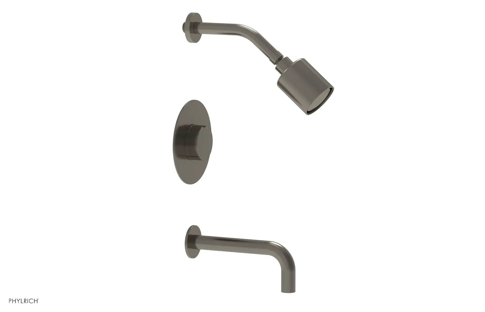 Phylrich CIRC Pressure Balance Tub and Shower Set - Round Handle by Phylrich