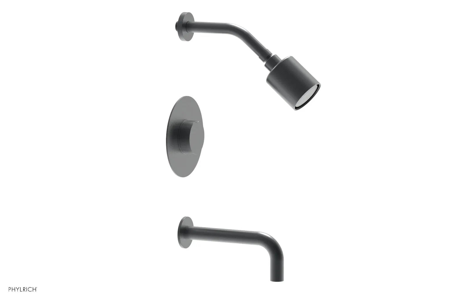 Phylrich CIRC Pressure Balance Tub and Shower Set - Round Handle by Phylrich