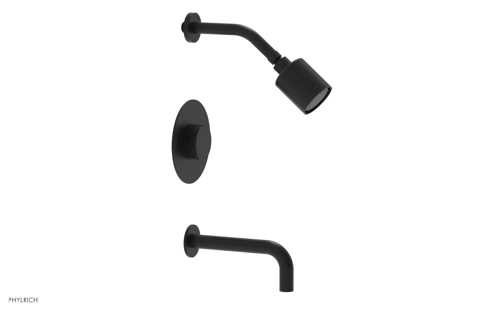 Phylrich CIRC Pressure Balance Tub and Shower Set - Round Handle by Phylrich