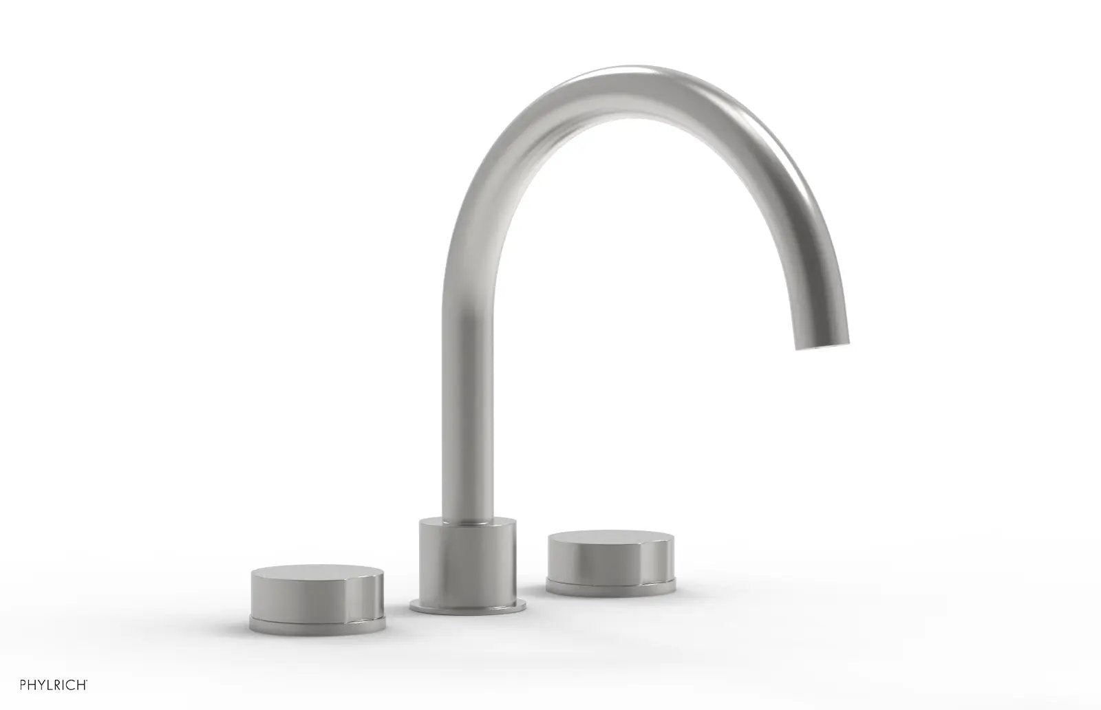 Phylrich CIRC Deck Tub Set - High Spout Round Handles by Phylrich