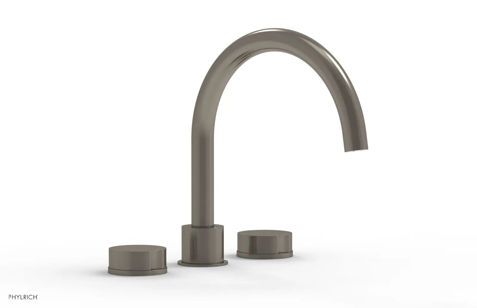 Phylrich CIRC Deck Tub Set - High Spout Round Handles by Phylrich