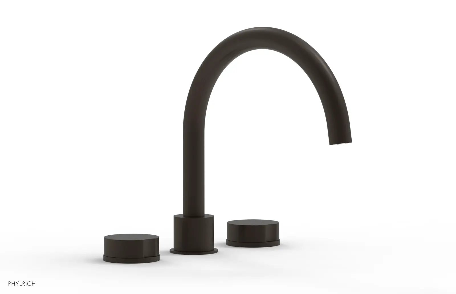 Phylrich CIRC Deck Tub Set - High Spout Round Handles by Phylrich