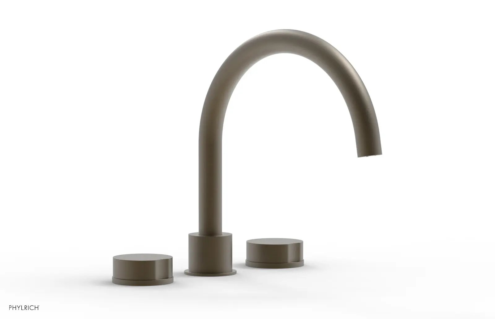 Phylrich CIRC Deck Tub Set - High Spout Round Handles by Phylrich