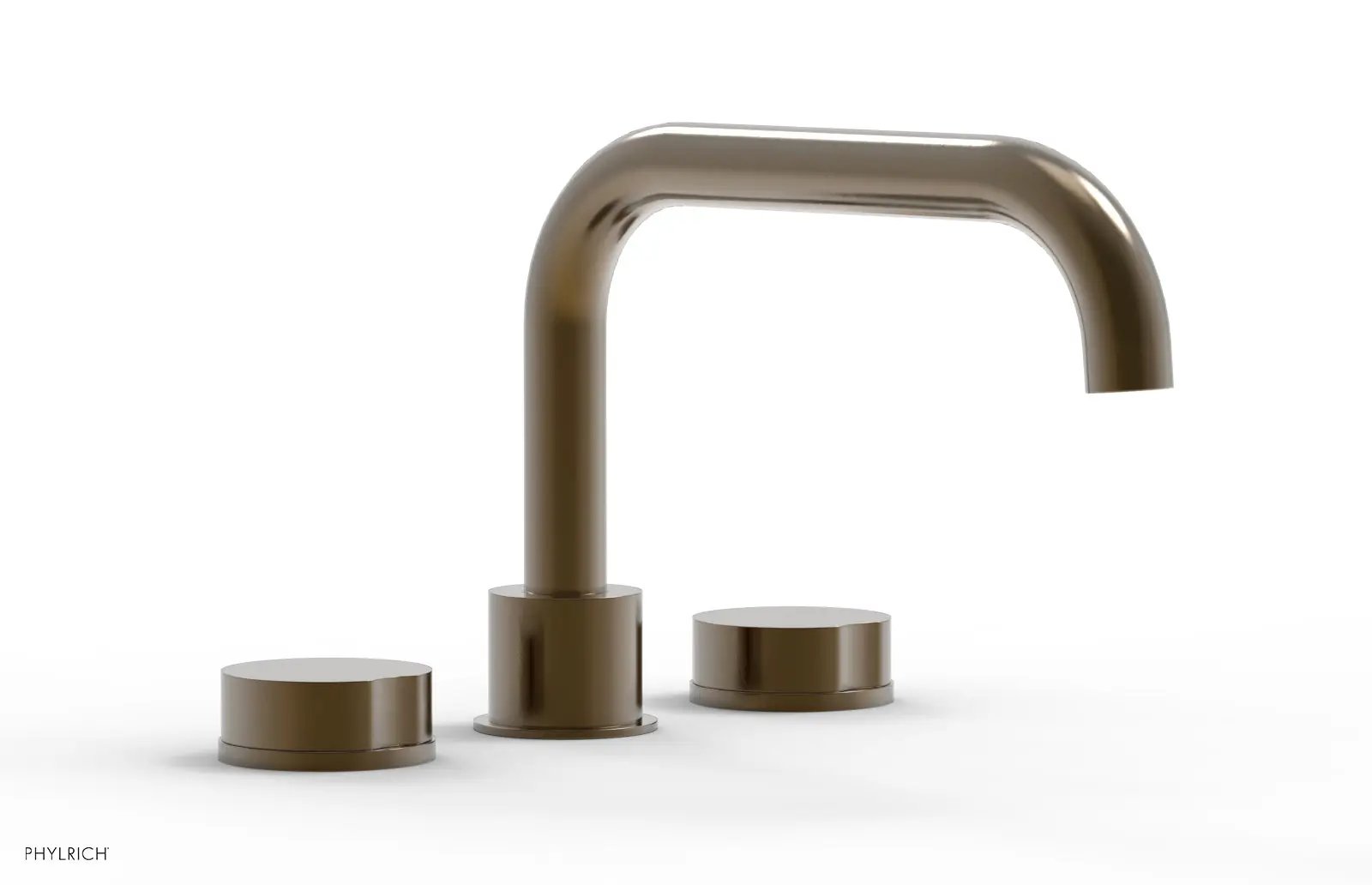 Phylrich CIRC Deck Tub Set - Low Spout Round Handles by Phylrich