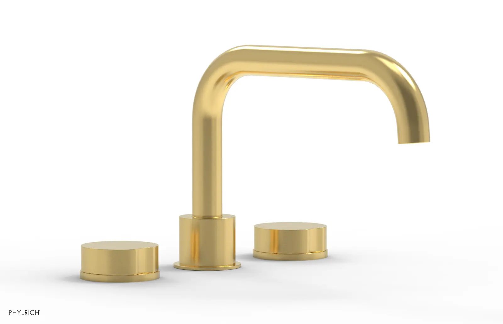 Phylrich CIRC Deck Tub Set - Low Spout Round Handles by Phylrich