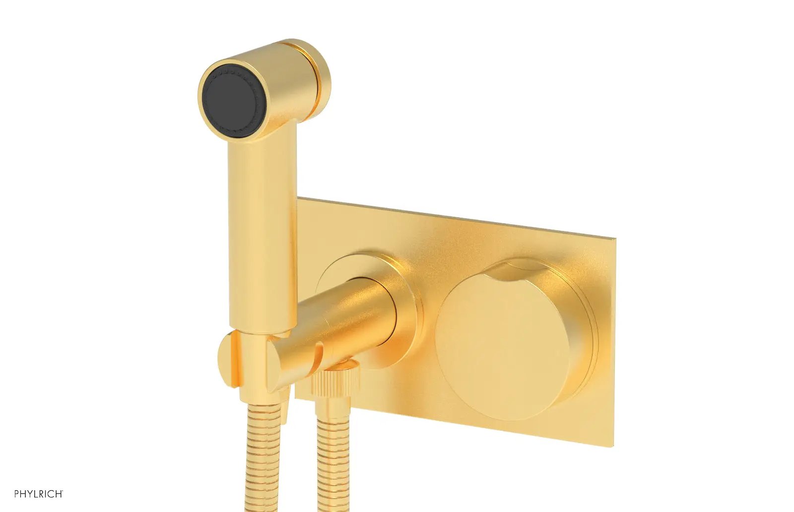 Phylrich CIRC Wall Mounted Bidet, Round Handle by Phylrich