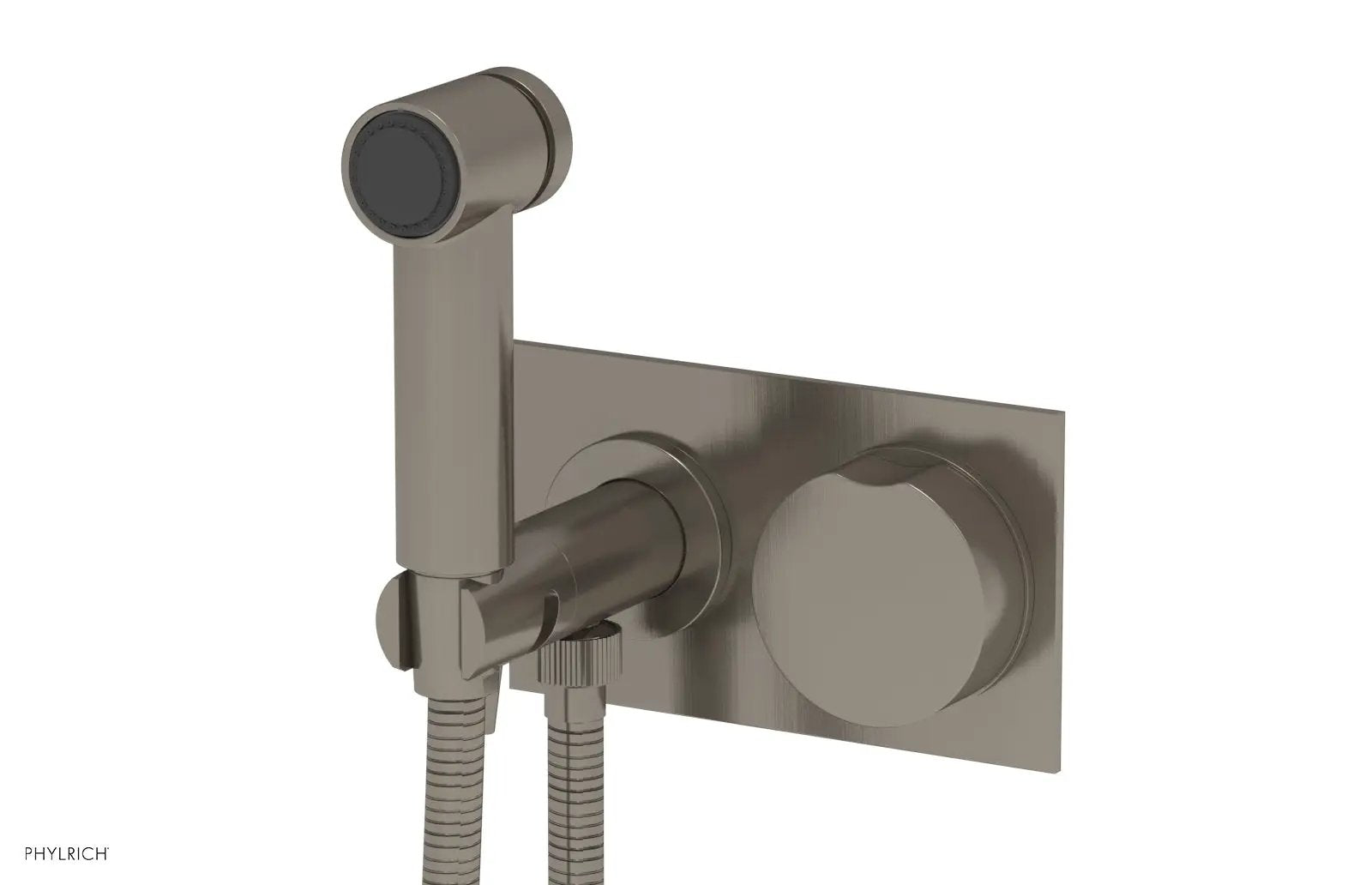 Phylrich CIRC Wall Mounted Bidet, Round Handle by Phylrich