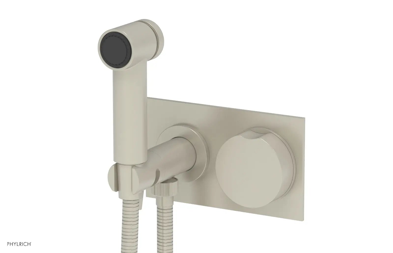Phylrich CIRC Wall Mounted Bidet, Round Handle by Phylrich