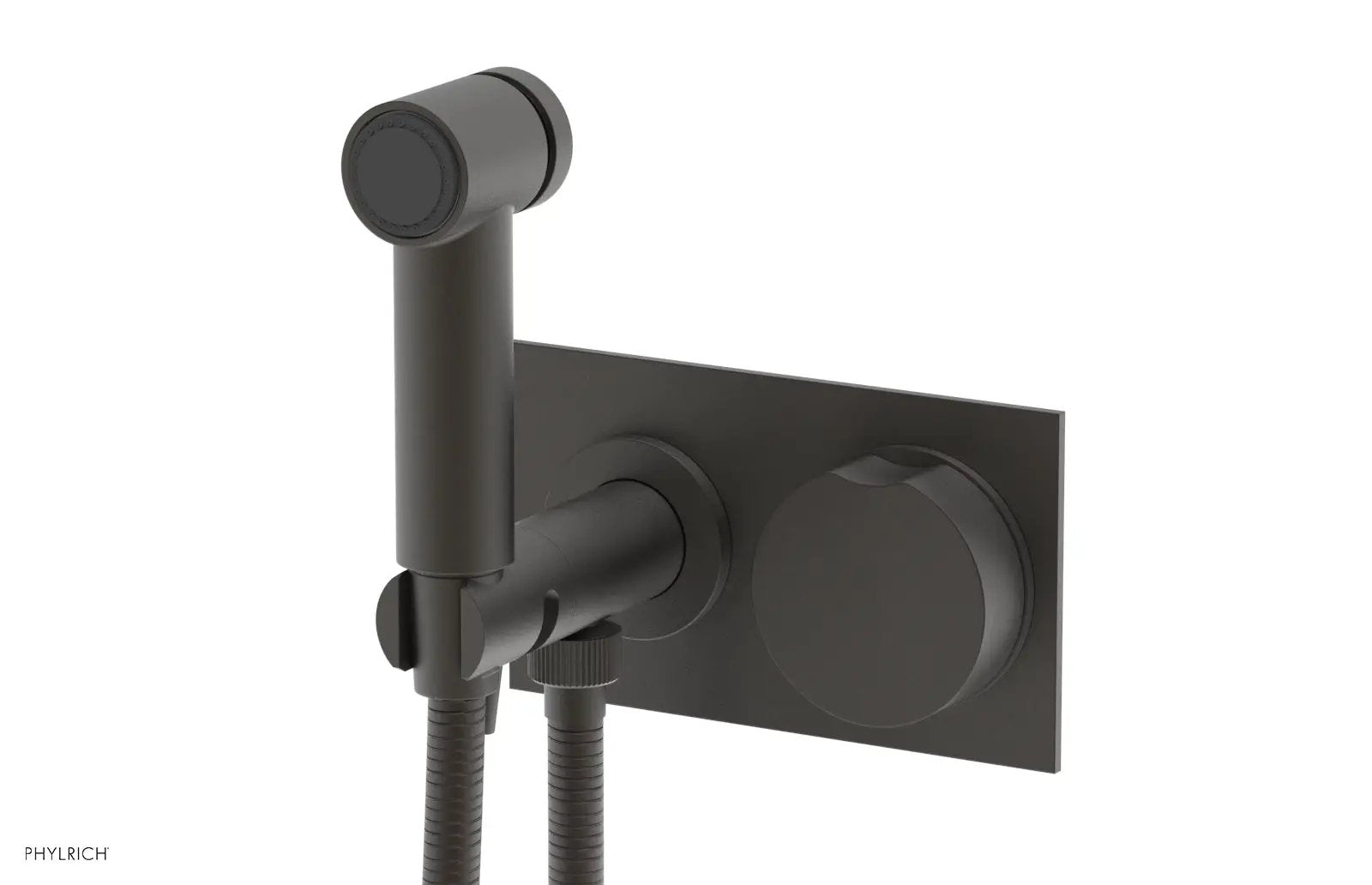 Phylrich CIRC Wall Mounted Bidet, Round Handle by Phylrich
