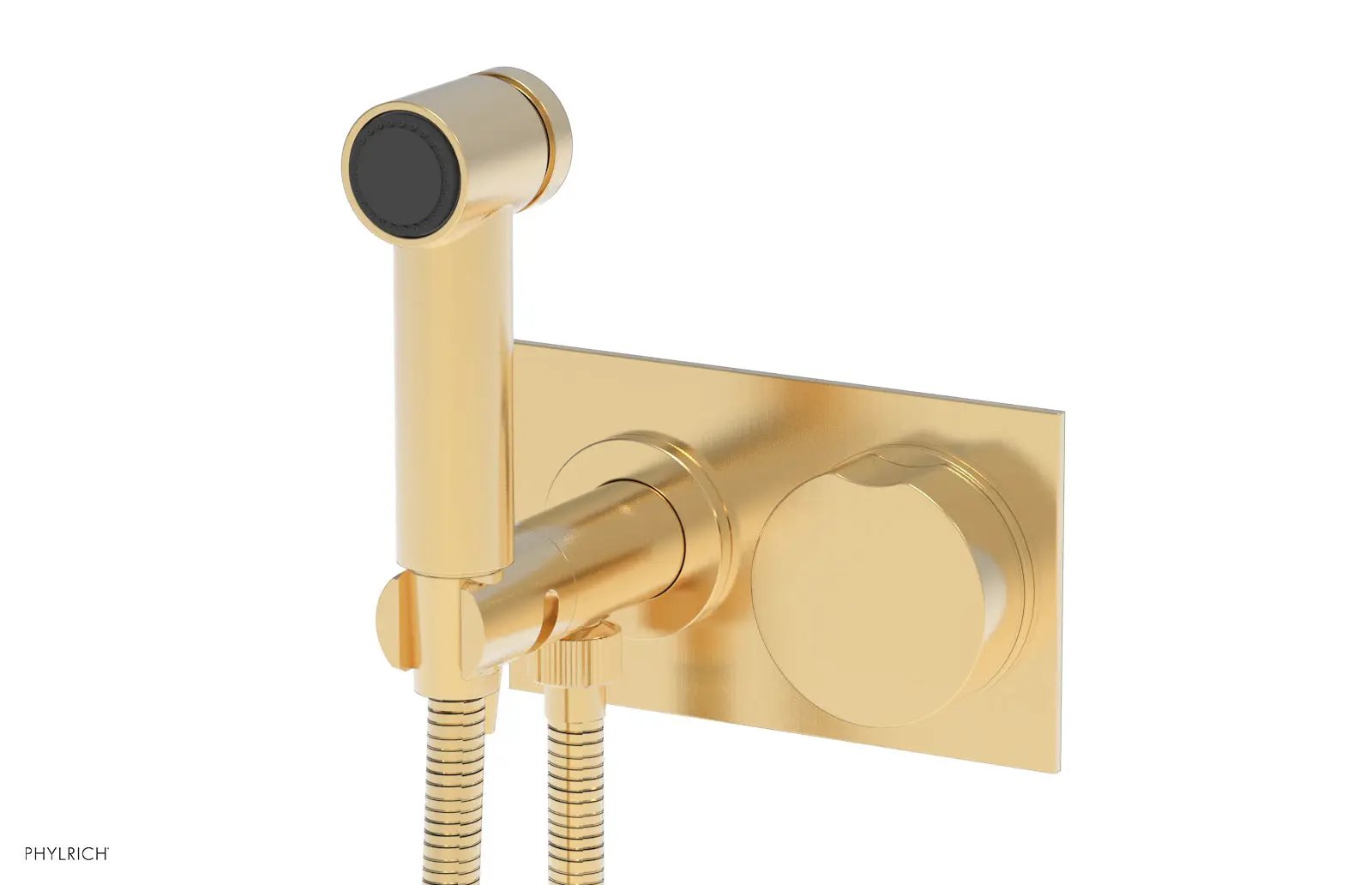 Phylrich CIRC Wall Mounted Bidet, Round Handle by Phylrich
