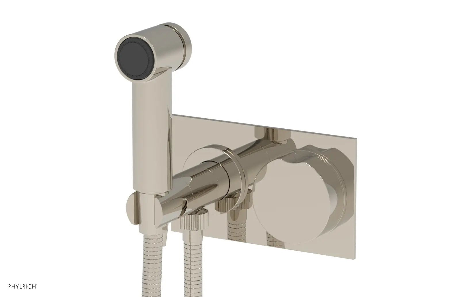 Phylrich CIRC Wall Mounted Bidet, Round Handle by Phylrich