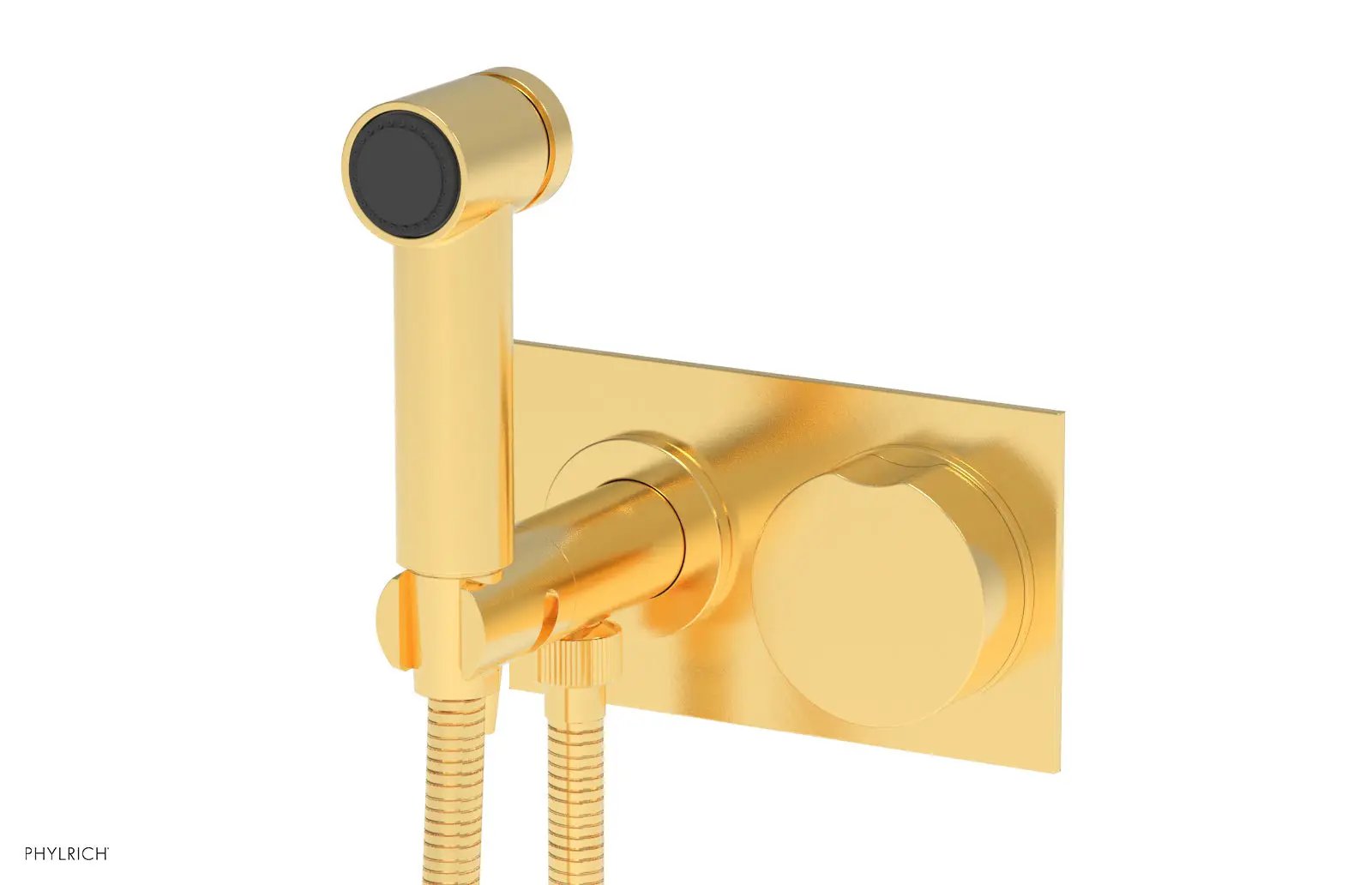 Phylrich CIRC Wall Mounted Bidet, Round Handle by Phylrich