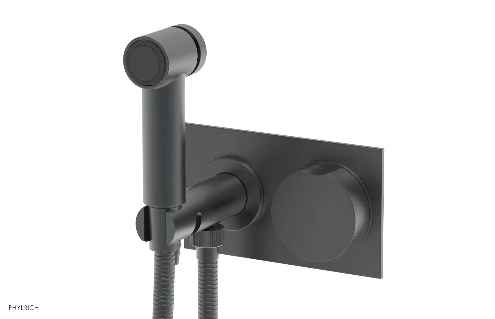 Phylrich CIRC Wall Mounted Bidet, Round Handle by Phylrich