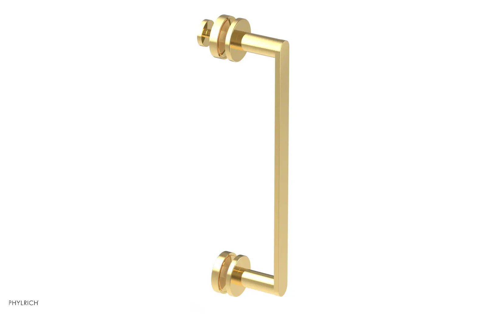 Phylrich ROND Contemporary 12" Single Sided Shower Pull by Phylrich