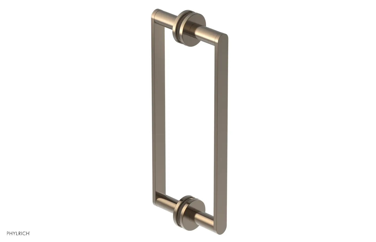 Phylrich ROND Contemporary 12" Double Sided Shower Pull by Phylrich