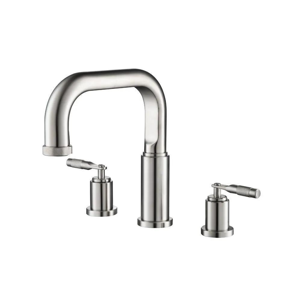 Flusso Serie 250 3 Hole Deck Mount Roman Tub Faucet by Flusso