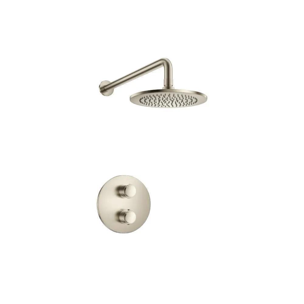 Flusso Serie 250 Single Output Shower Set with Shower Head and Arm by Flusso