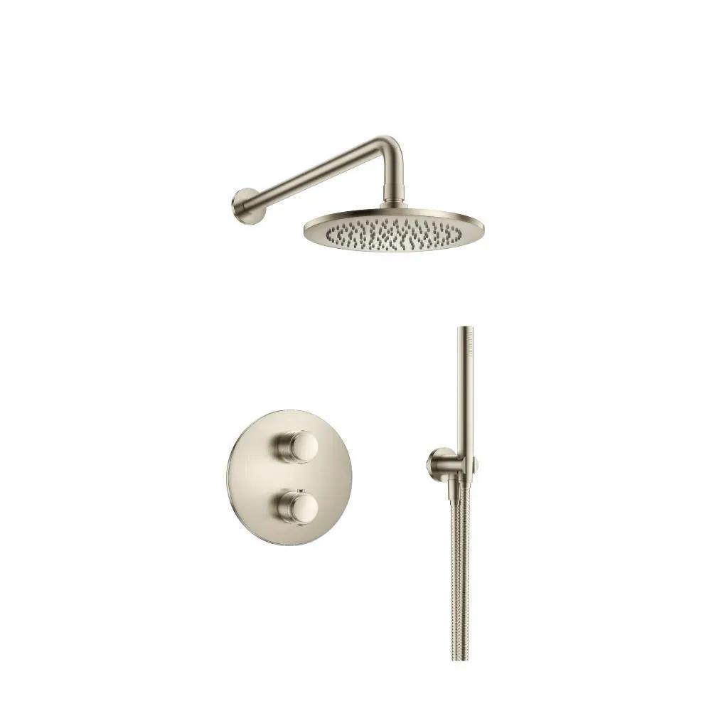 Flusso Serie 250 Two Output Shower Set with Shower Head and Hand Held by Flusso